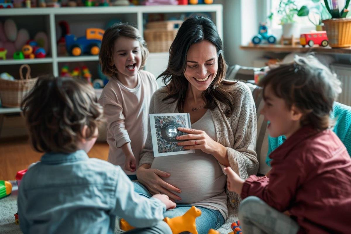 comment annoncer sa grossesse aux freres et soeurs